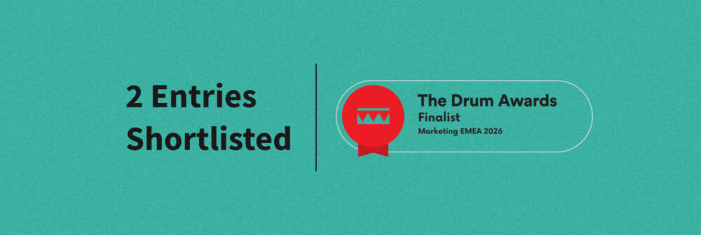 Fifty Shortlisted for two Awards at The Drum Marketing Awards EMEA 2026