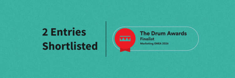 Fifty Shortlisted for two Awards at The Drum Marketing Awards EMEA 2026