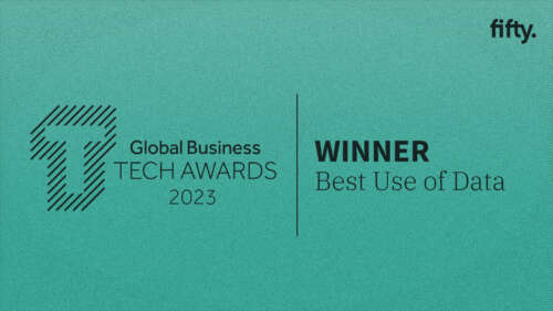 Fifty's Big Win at 2023 Global Business Tech Awards